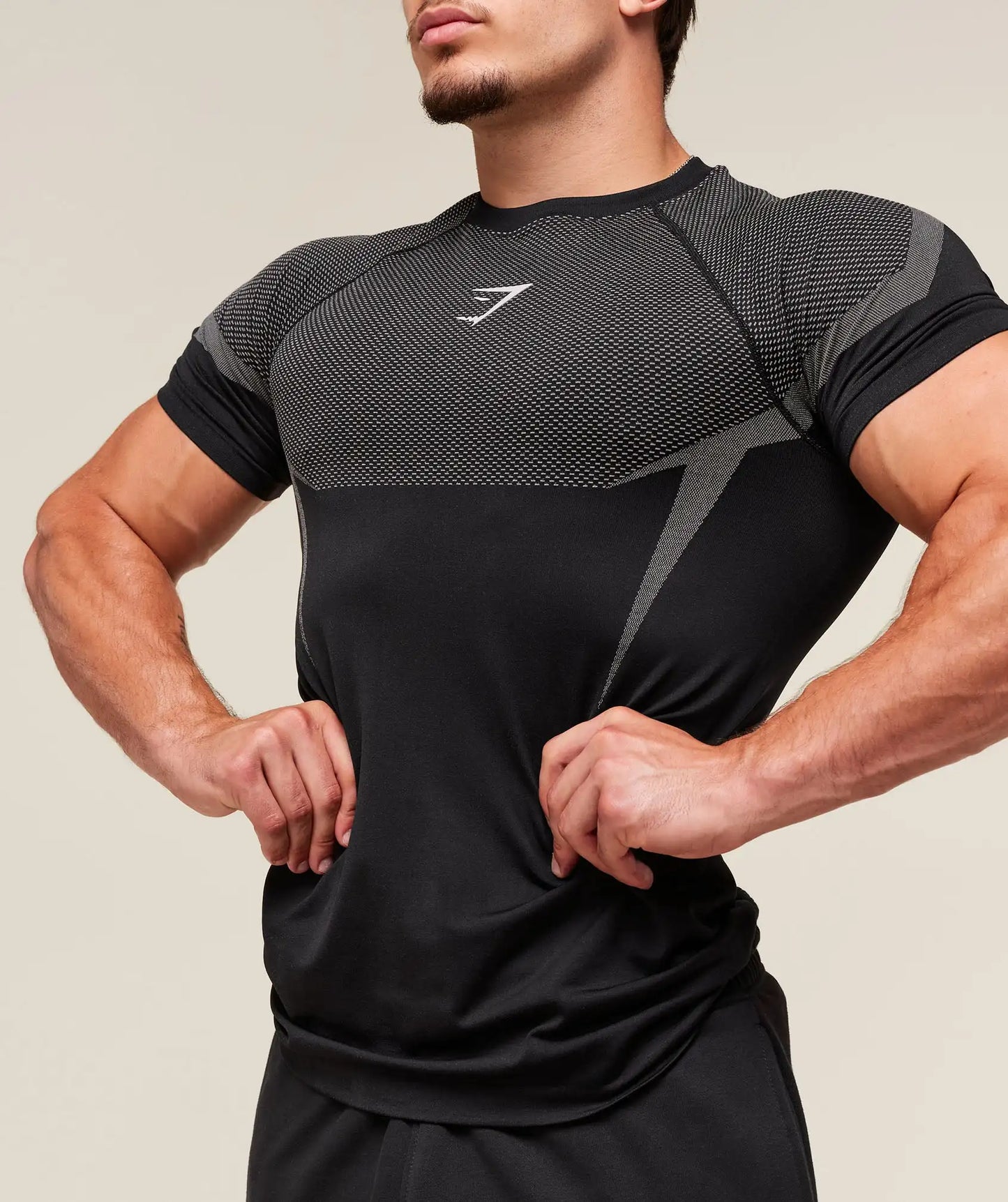 Men's High Elastic Quick Dry Sports man T-Shirt Tight Fitness Training Workout Breathable Summer Gym Trendy Brand TSHIRT MEN