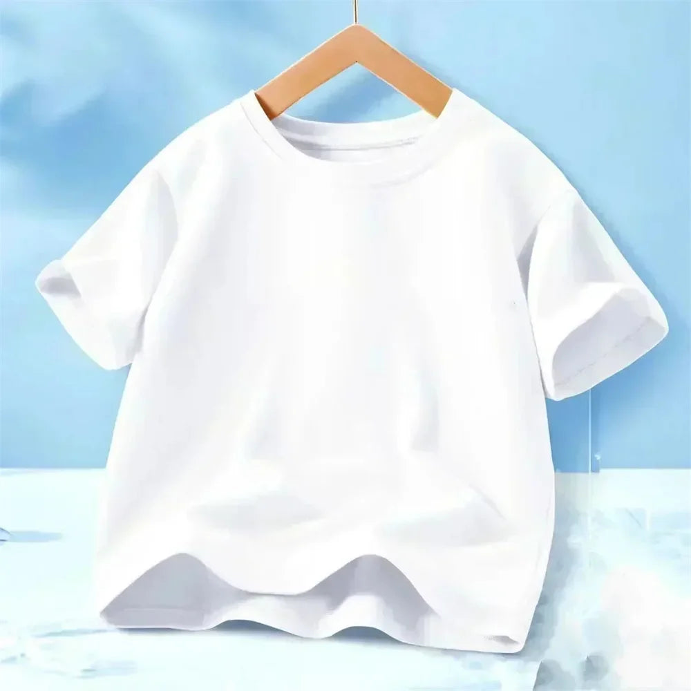 Labu Pure Cotton Short-sleeved T-shirt Brand 2025 Summer Wear Half-sleeved Ins Style Street Versatile Children's Top