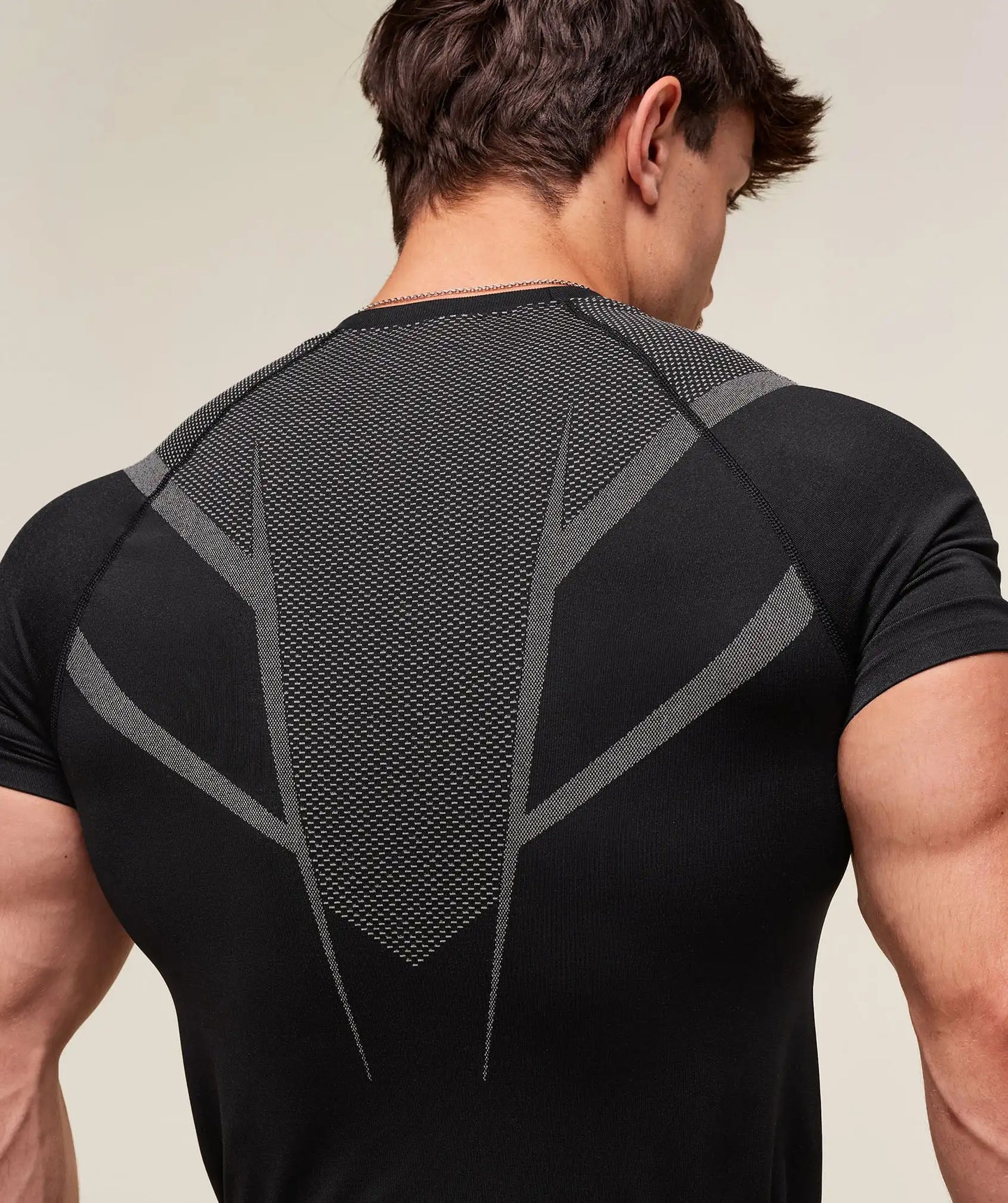 Men's High Elastic Quick Dry Sports man T-Shirt Tight Fitness Training Workout Breathable Summer Gym Trendy Brand TSHIRT MEN