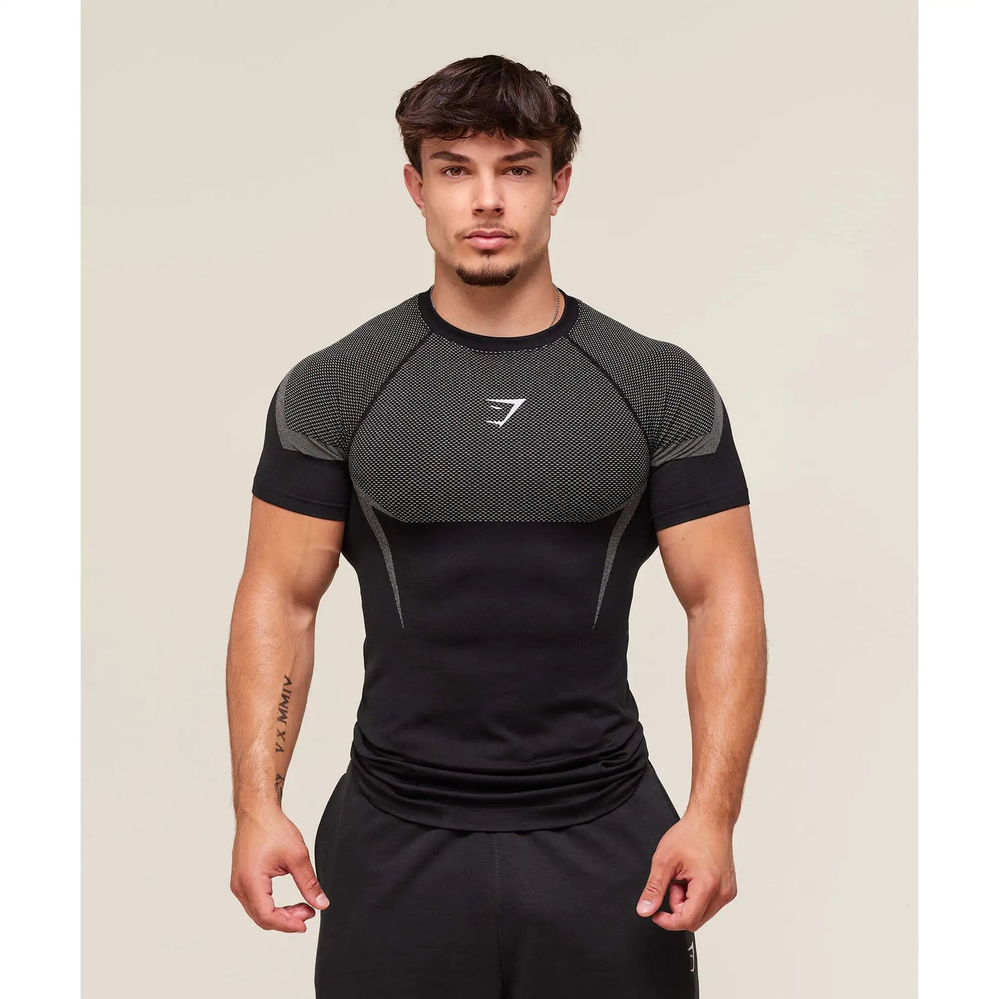Men's High Elastic Quick Dry Sports man T-Shirt Tight Fitness Training Workout Breathable Summer Gym Trendy Brand TSHIRT MEN