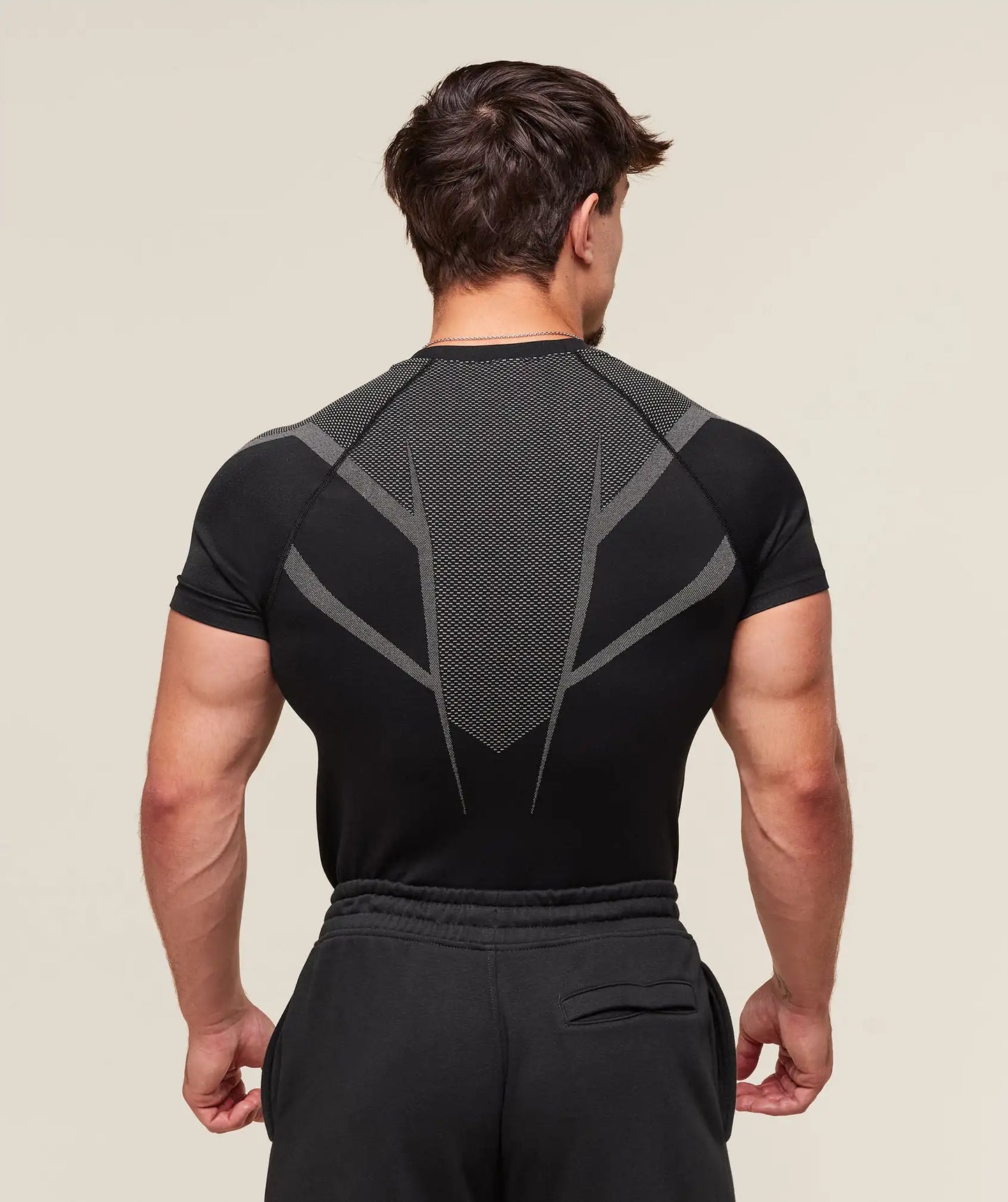 Men's High Elastic Quick Dry Sports man T-Shirt Tight Fitness Training Workout Breathable Summer Gym Trendy Brand TSHIRT MEN