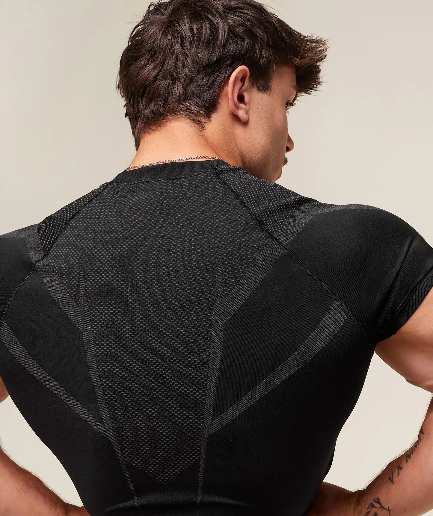 Men's High Elastic Quick Dry Sports man T-Shirt Tight Fitness Training Workout Breathable Summer Gym Trendy Brand TSHIRT MEN