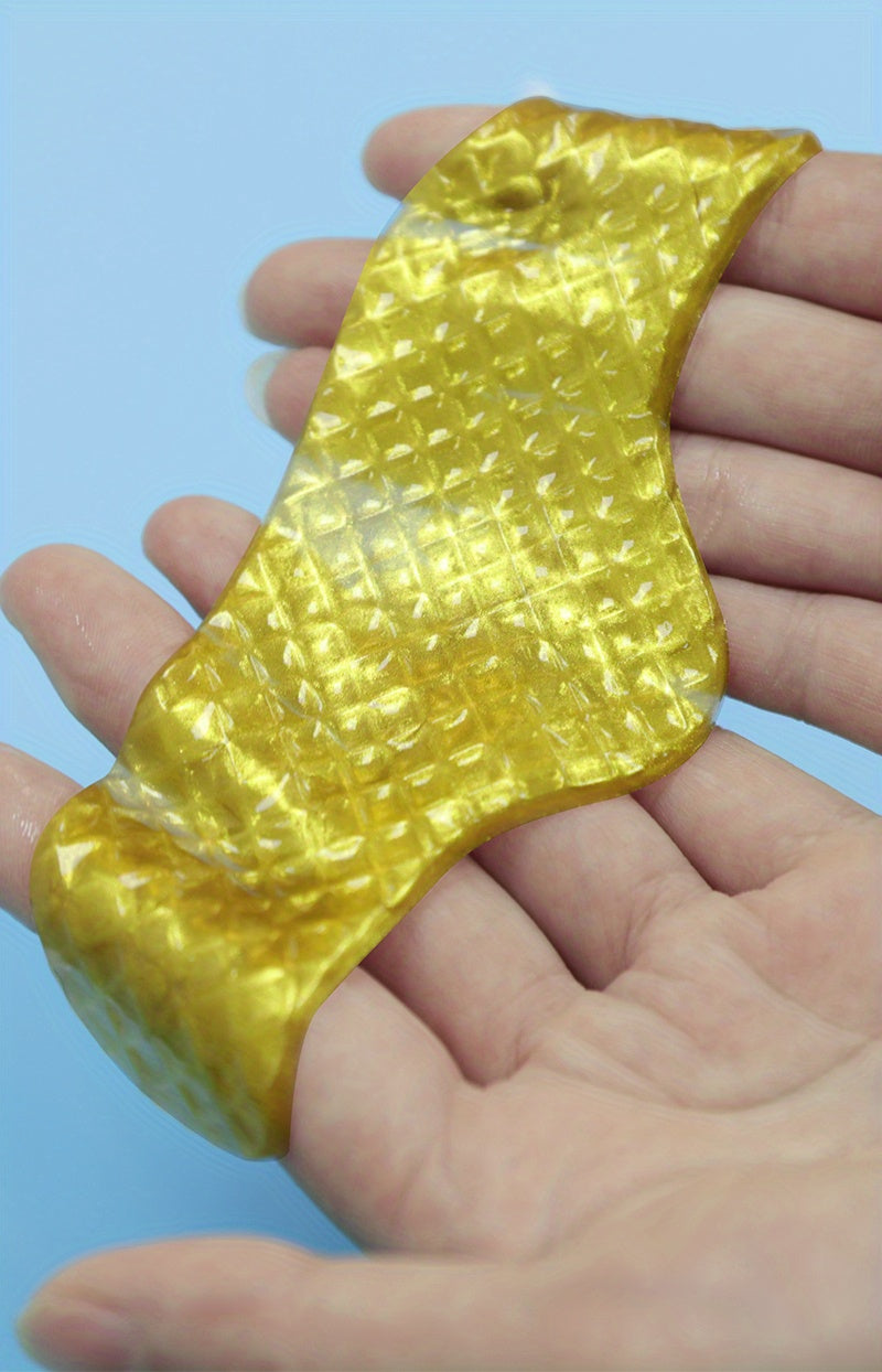 5-Piece ILISYA Golden Collagen Forehead Patches - Replenish Water, Deeply Moisturize, Anti-Aging, Smooth Wrinkles, and Hydrate Skin with 24K Golden Essence