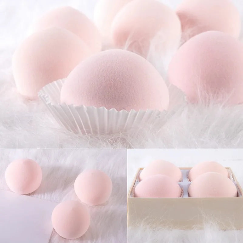 Beauty Makeup Sponge 4pcs Wet&dry Use Makeup Puff Blending Tools For Liquid Cream Loose Powder Foundation Applicator Wholesale