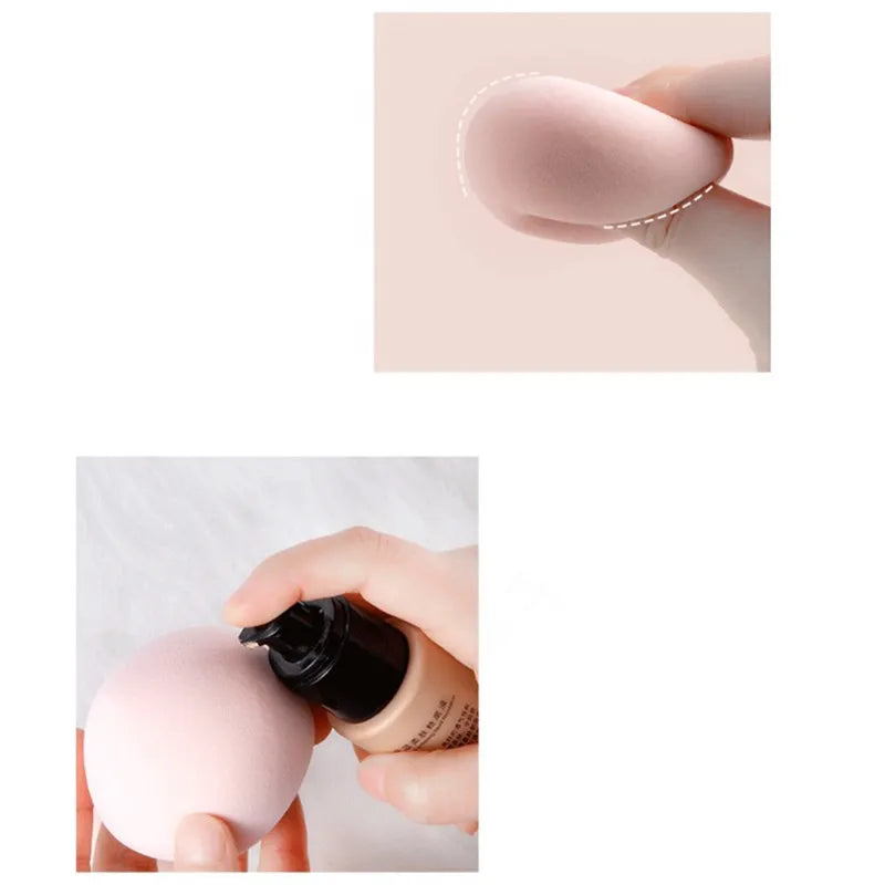 Beauty Makeup Sponge 4pcs Wet&dry Use Makeup Puff Blending Tools For Liquid Cream Loose Powder Foundation Applicator Wholesale