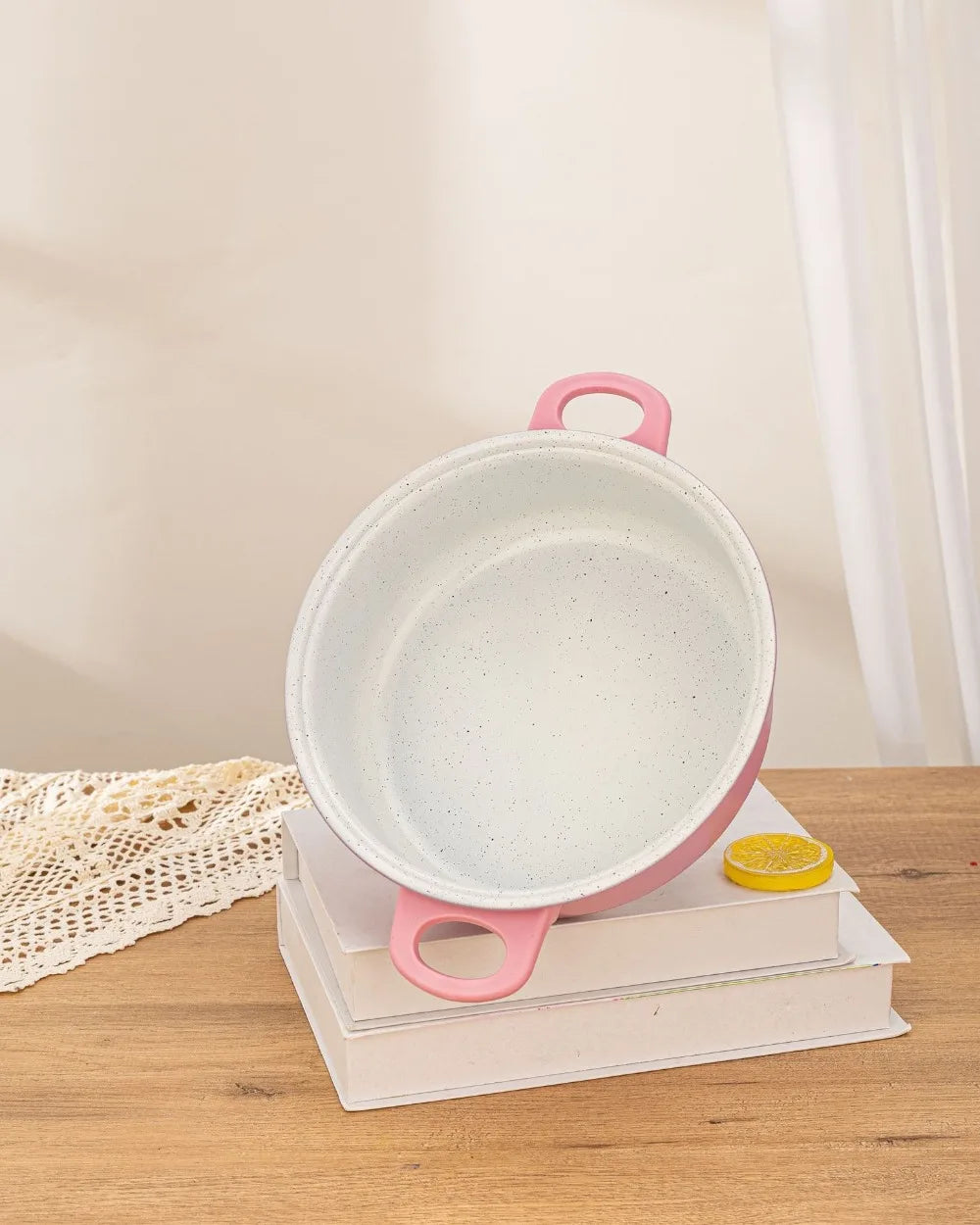 13pcs Durable Non Stick Cookware Set Multifunctional Kitchen Utensil Soup Milk Pot Maifanstone Frying Pan Household