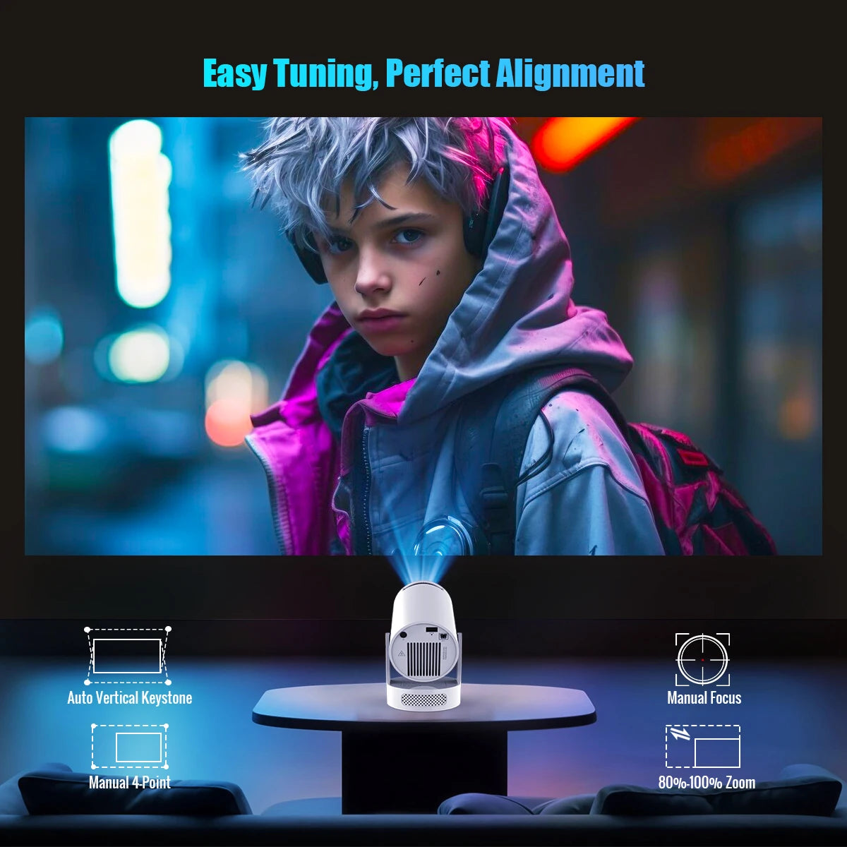 Portable Cinema Projector