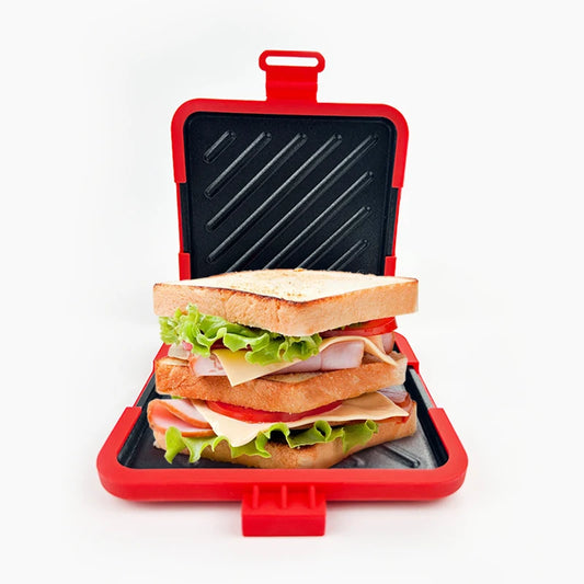 Quick Cooking Silicone Sandwich Press