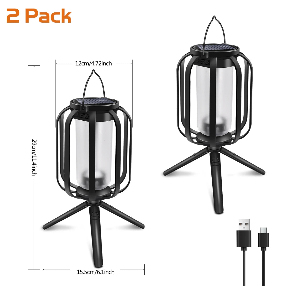 Solar Lanterns Outdoor Hanging Lights