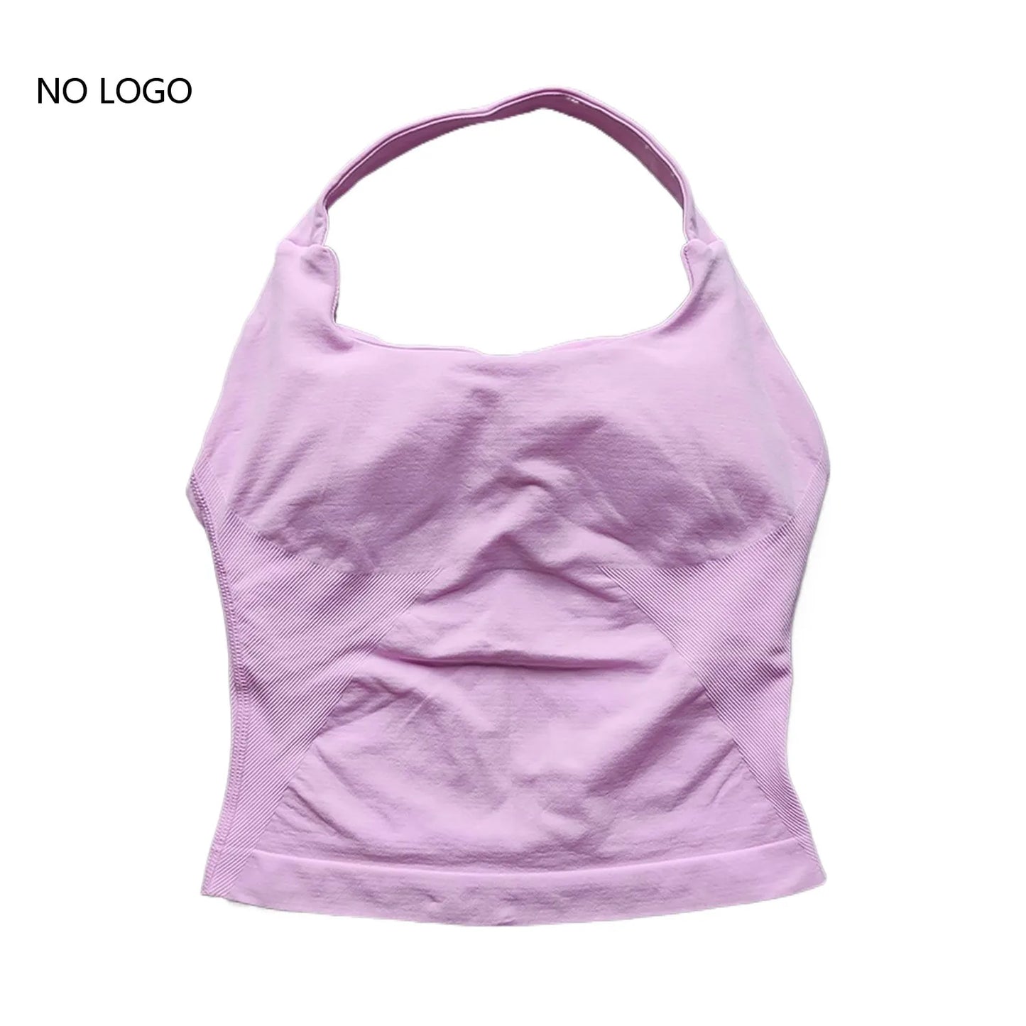 ARFTE Halter Top Gym Vest Woman Backless Tank Tops Push Up Sport Bras Running Vest Workout Tops Activewear Yoga Clothing