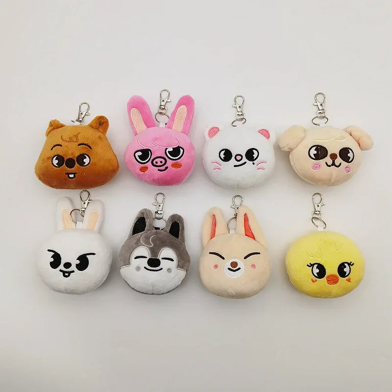 New Stray Kid SKZOO Plush Stray Children's Pendant Doll Plush Toy Doll Keychain Couple Gift Christmas Birthday Gift
