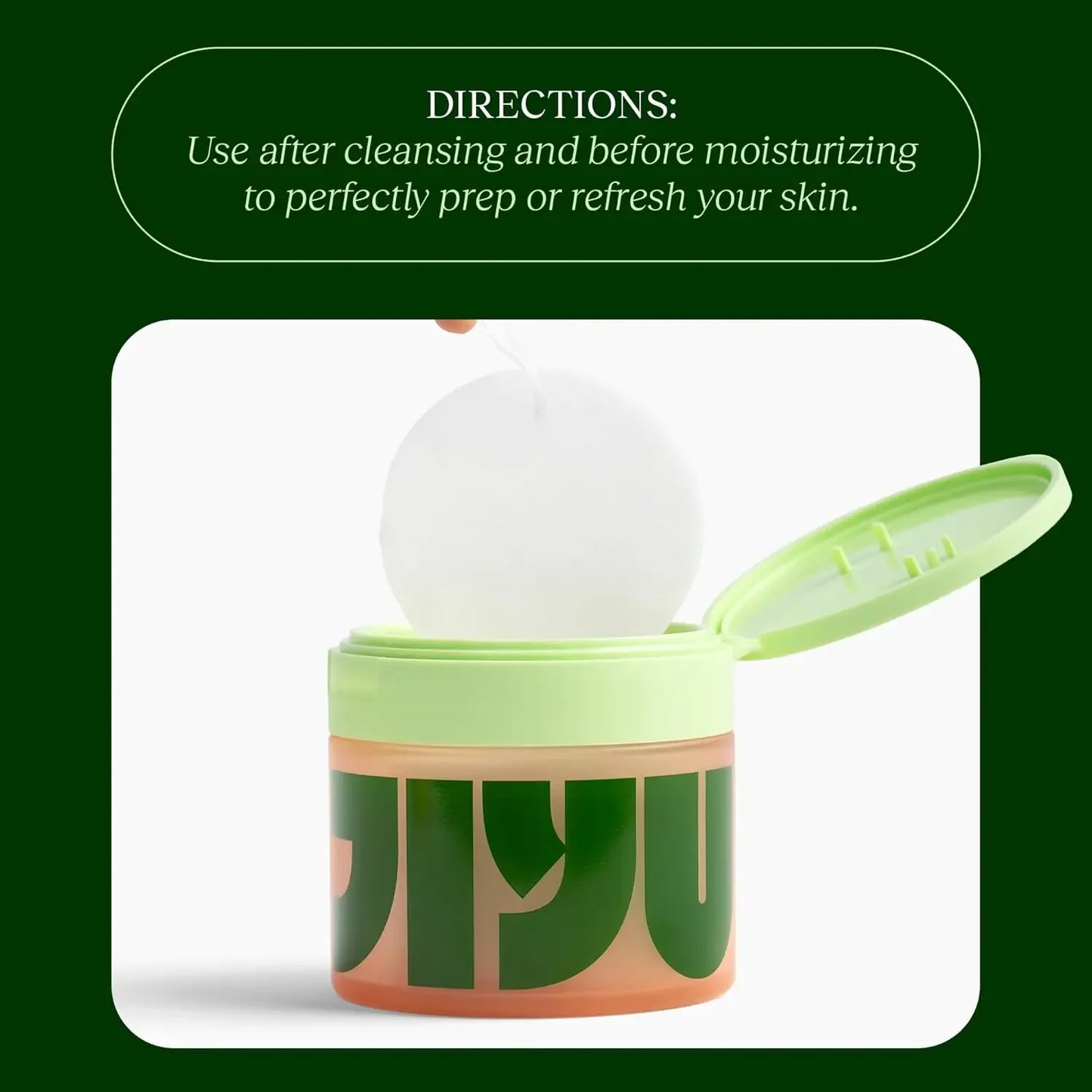 Dark Spot and Wrinkle Minimizing Toner Pad
