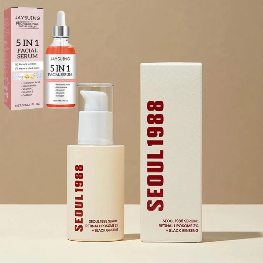 Korean SEOUL 1988 Serum Moisturizing Whitening Vitamin C Hyaluronic Acid Moisturizing Fade spots Shrink Pores Skin Care