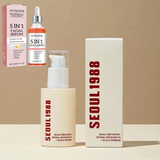Korean SEOUL 1988 Serum Moisturizing Whitening Vitamin C Hyaluronic Acid Moisturizing Fade spots Shrink Pores Skin Care