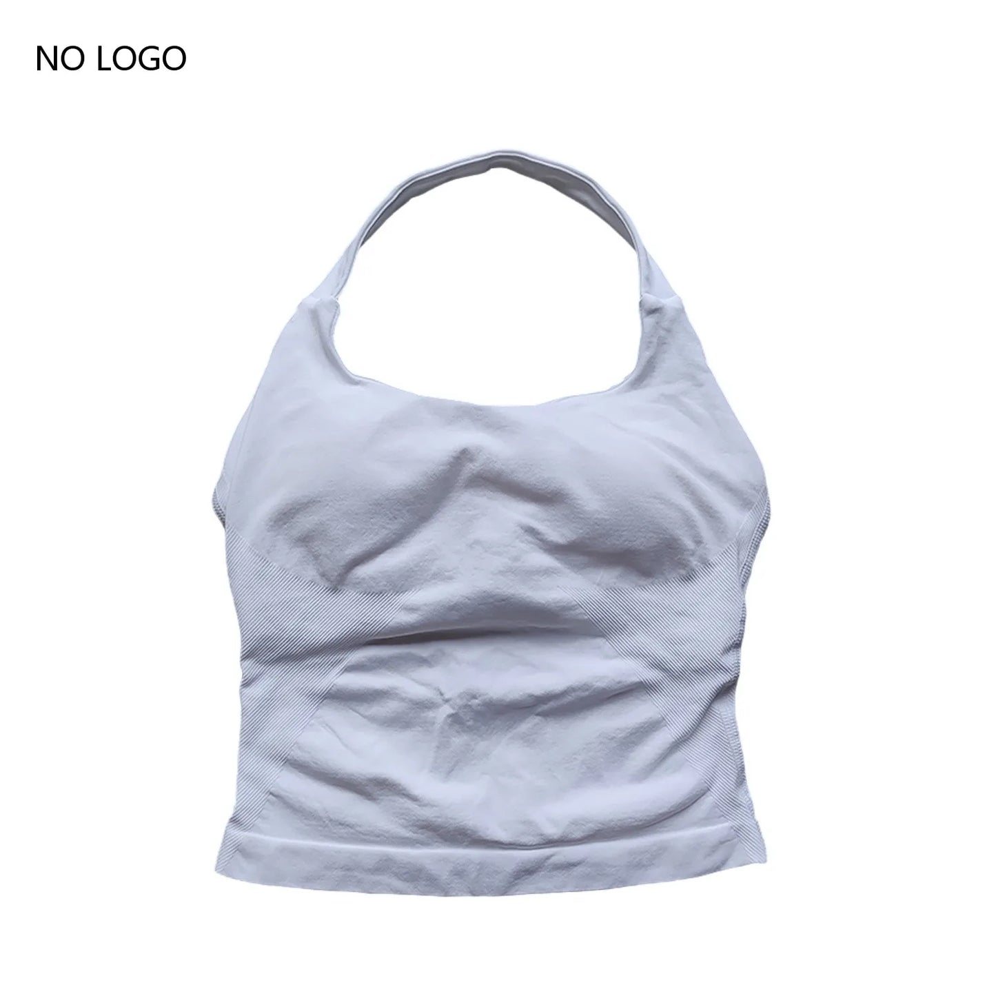 ARFTE Halter Top Gym Vest Woman Backless Tank Tops Push Up Sport Bras Running Vest Workout Tops Activewear Yoga Clothing