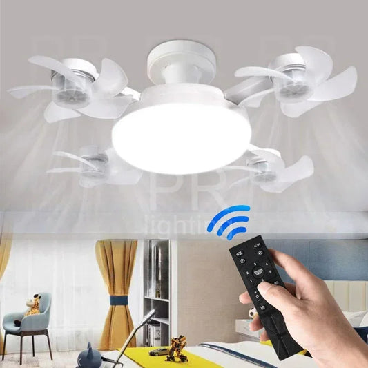 Drone-Shaped Ceiling Fan Light
