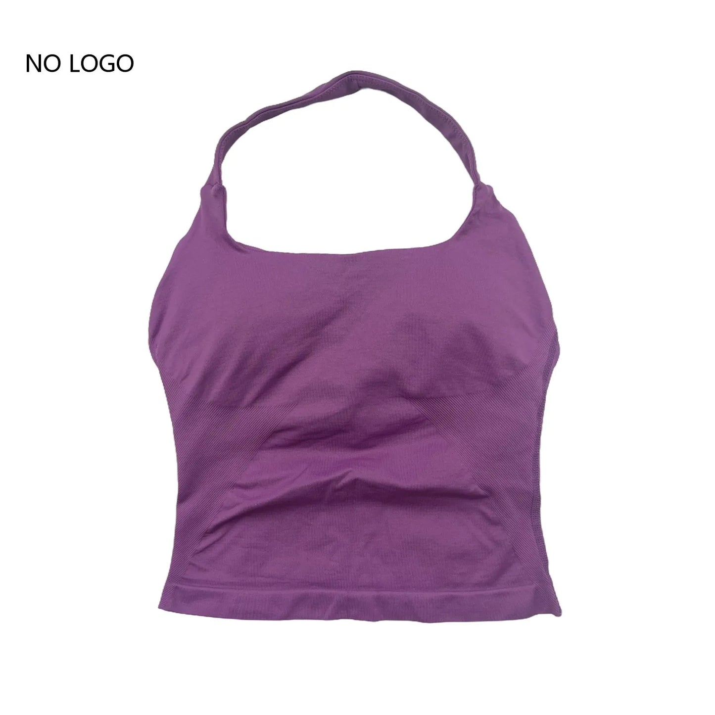 ARFTE Halter Top Gym Vest Woman Backless Tank Tops Push Up Sport Bras Running Vest Workout Tops Activewear Yoga Clothing