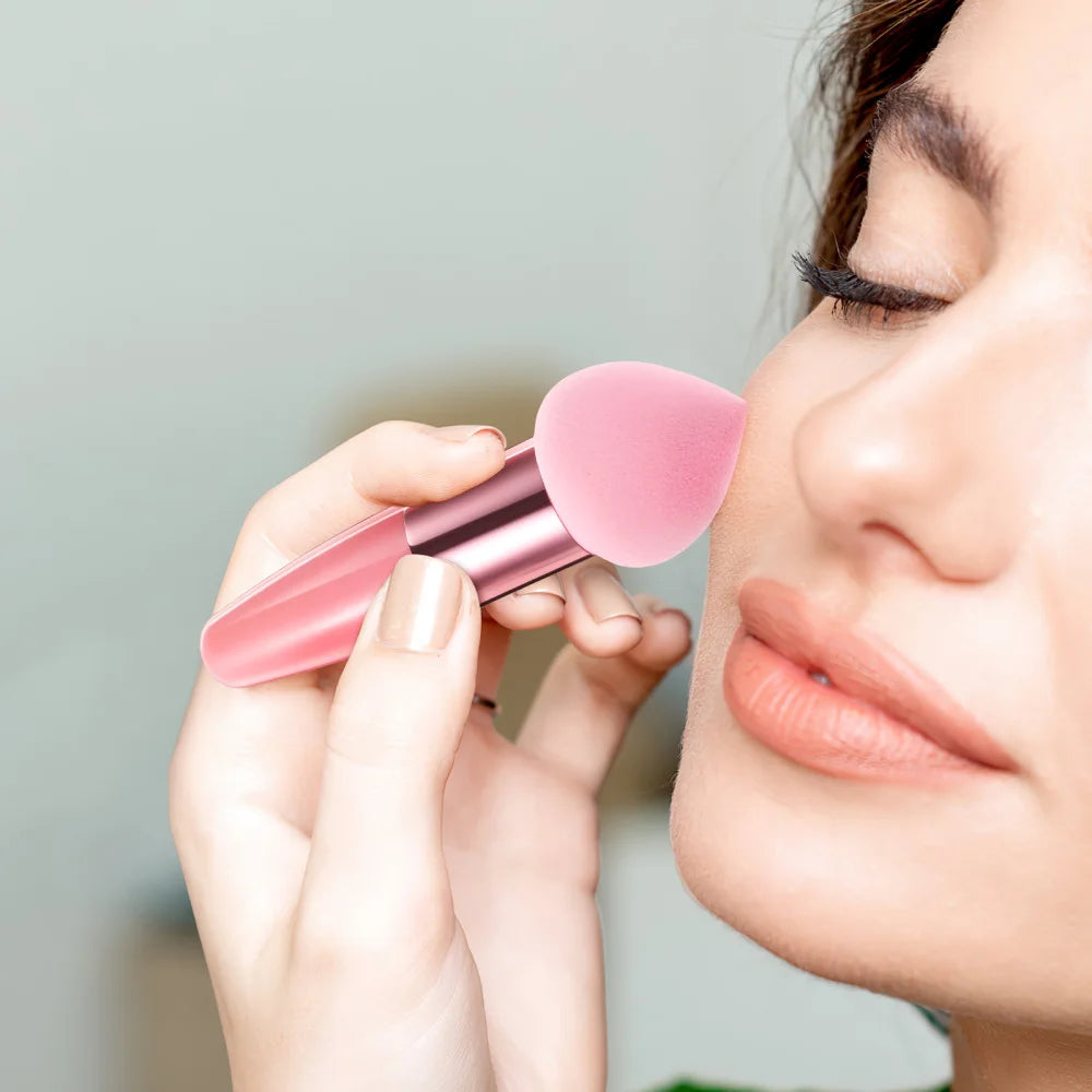 3Pcs Beauty Pen Set Sponge Makeup With Handle Foundation Sponge Blending Sponges Tools Compact Size For Suitable All