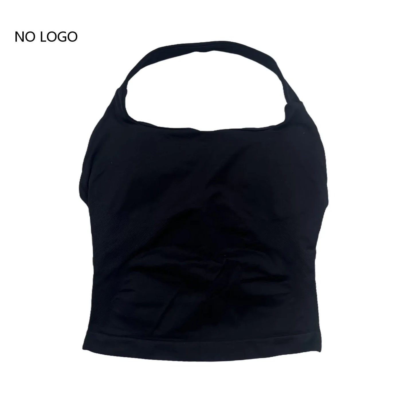 ARFTE Halter Top Gym Vest Woman Backless Tank Tops Push Up Sport Bras Running Vest Workout Tops Activewear Yoga Clothing