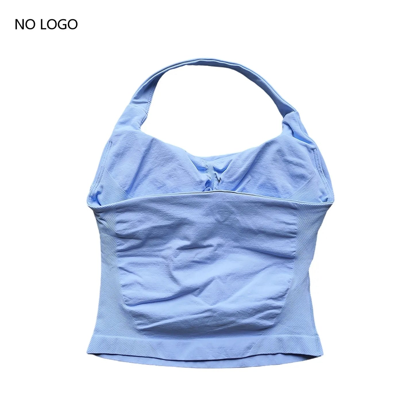 ARFTE Halter Top Gym Vest Woman Backless Tank Tops Push Up Sport Bras Running Vest Workout Tops Activewear Yoga Clothing