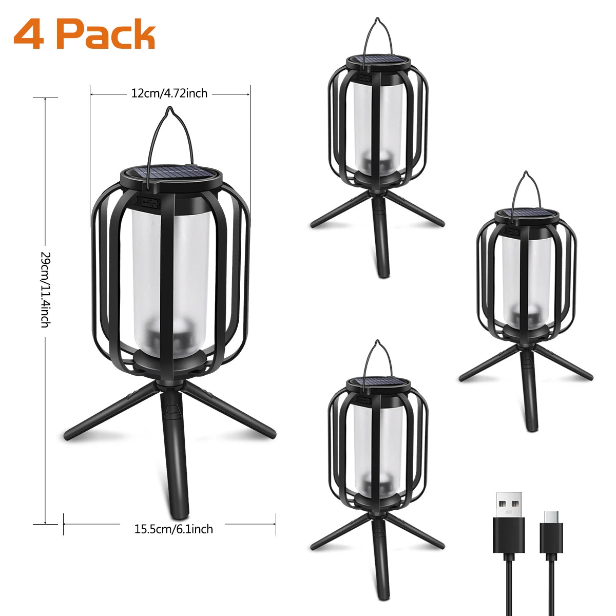Solar Lanterns Outdoor Hanging Lights
