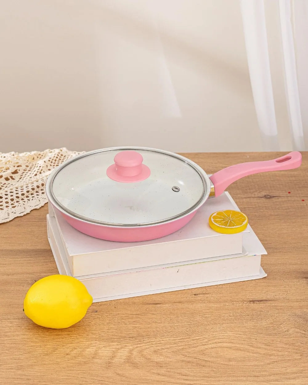 13pcs Durable Non Stick Cookware Set Multifunctional Kitchen Utensil Soup Milk Pot Maifanstone Frying Pan Household