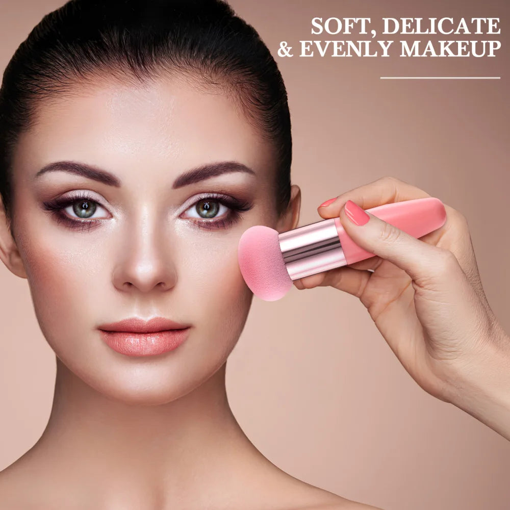 3Pcs Beauty Pen Set Sponge Makeup With Handle Foundation Sponge Blending Sponges Tools Compact Size For Suitable All
