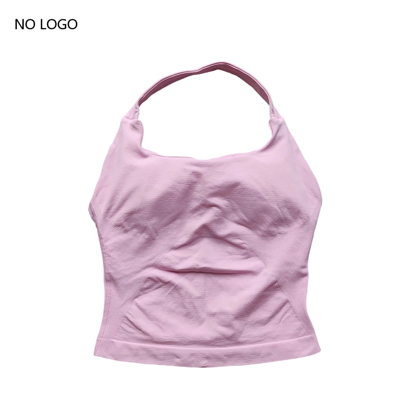 ARFTE Halter Top Gym Vest Woman Backless Tank Tops Push Up Sport Bras Running Vest Workout Tops Activewear Yoga Clothing