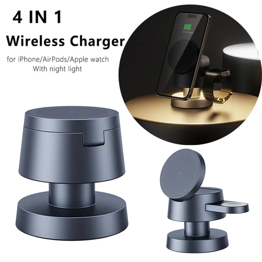 Wireless Charging Mushroom Lamp