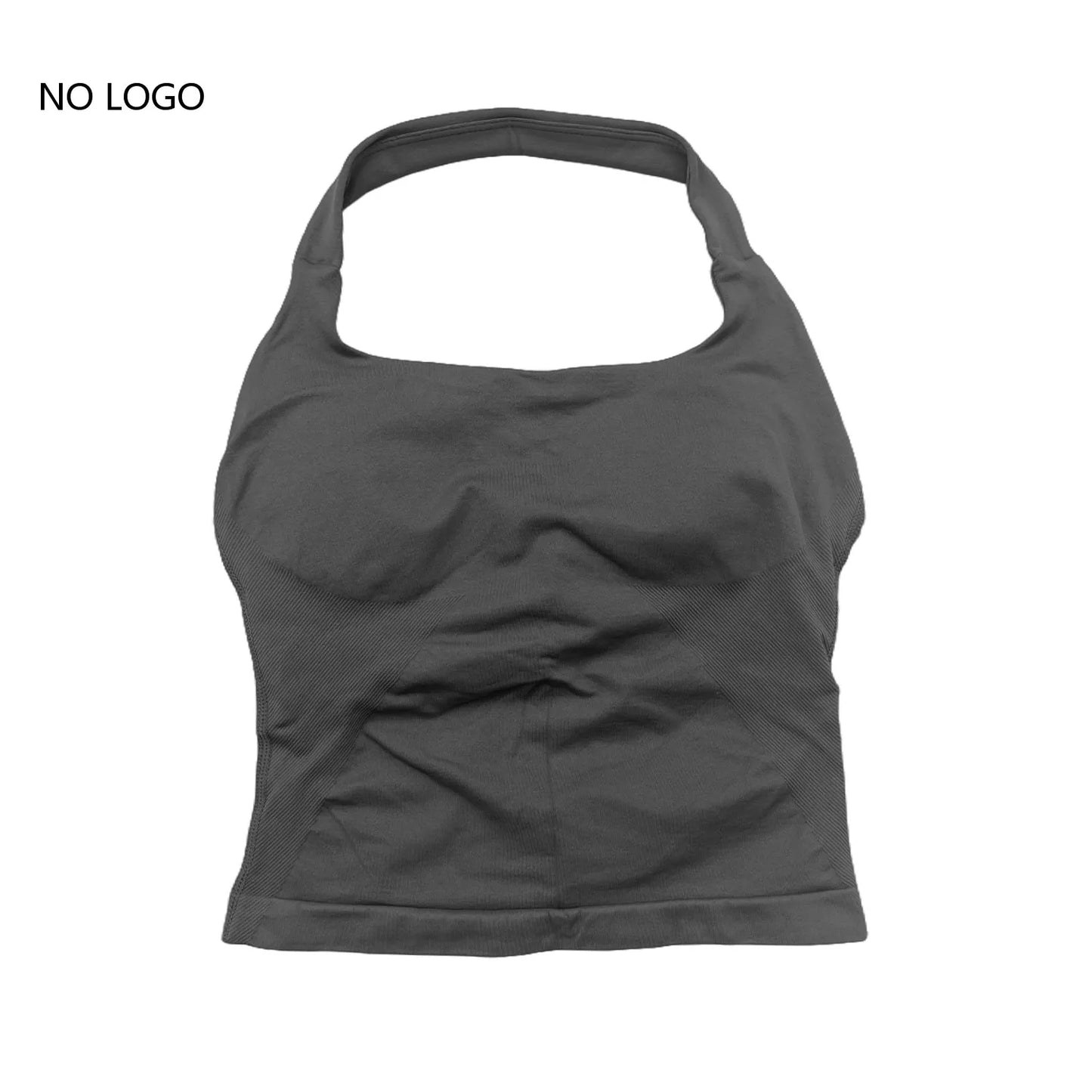 ARFTE Halter Top Gym Vest Woman Backless Tank Tops Push Up Sport Bras Running Vest Workout Tops Activewear Yoga Clothing