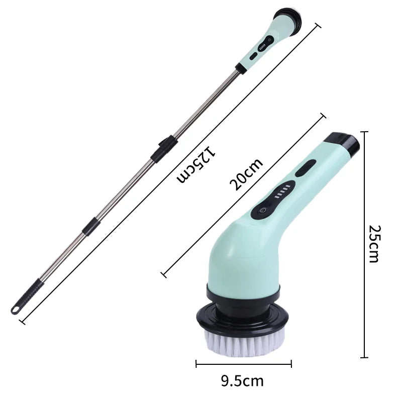 9-in-1 Wireless Household Rotation Cleaning Brush