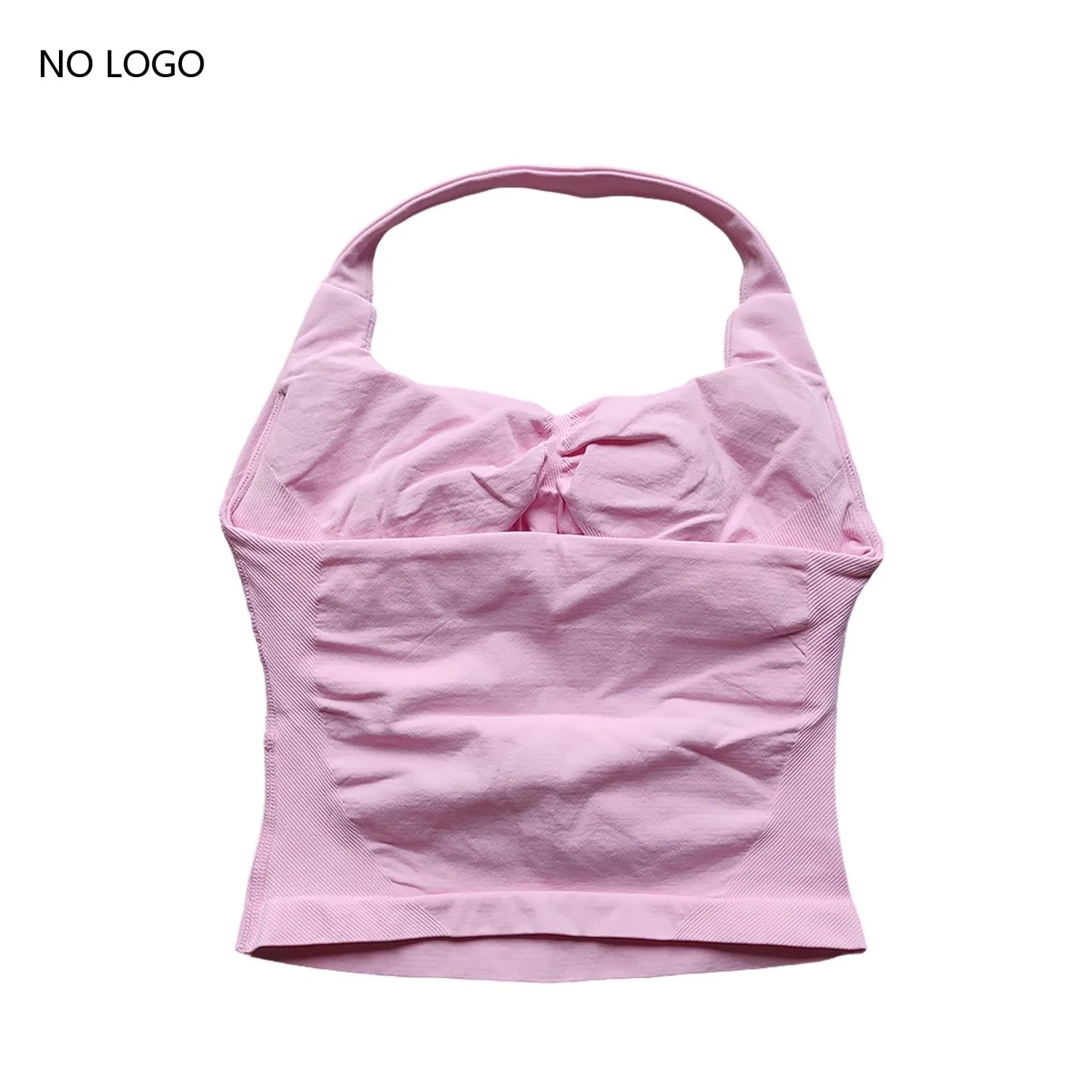 ARFTE Halter Top Gym Vest Woman Backless Tank Tops Push Up Sport Bras Running Vest Workout Tops Activewear Yoga Clothing