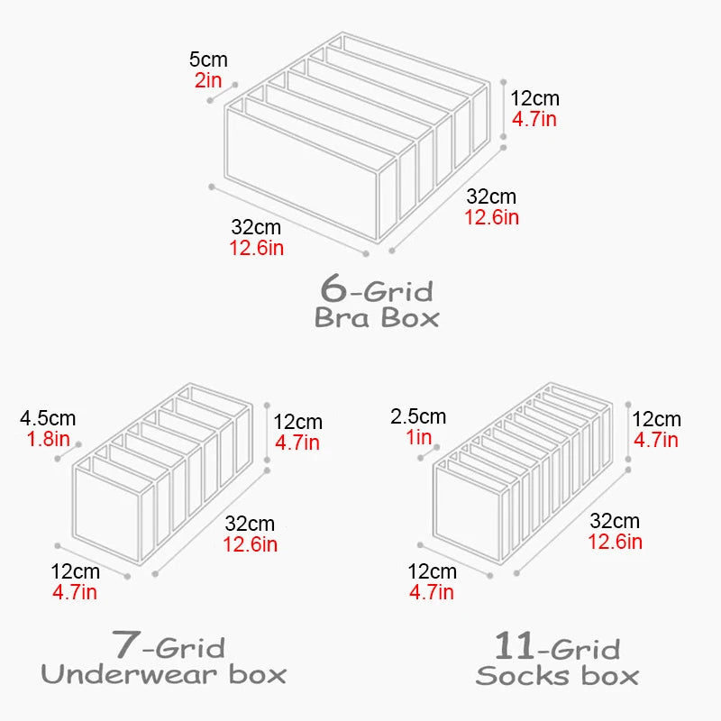 Drawer Clothes Organizers