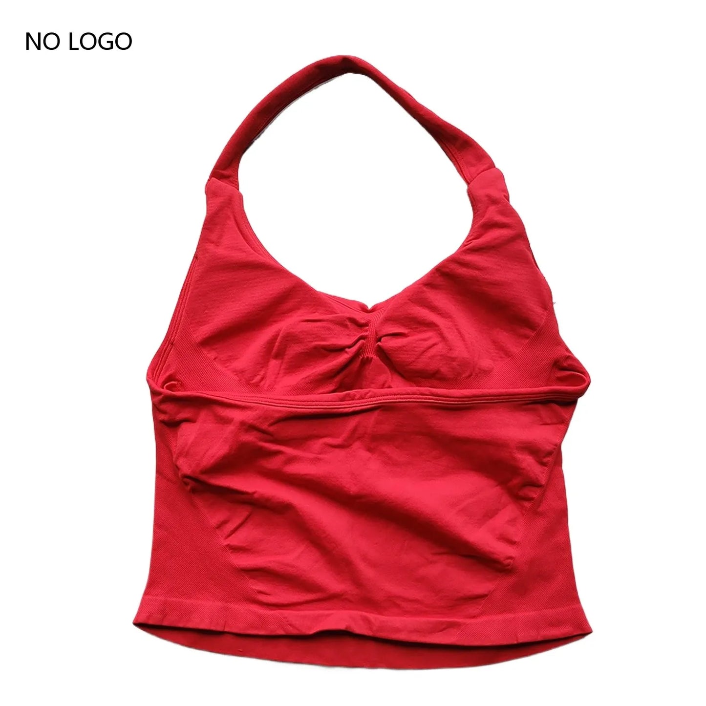 ARFTE Halter Top Gym Vest Woman Backless Tank Tops Push Up Sport Bras Running Vest Workout Tops Activewear Yoga Clothing